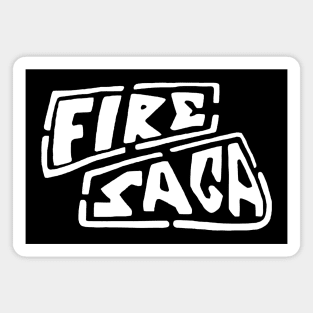 Fire Saga Logo Magnet